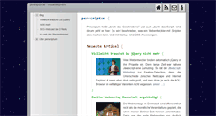 Desktop Screenshot of perscriptum.de